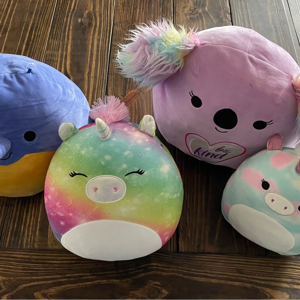 Squishmallows - lot of 4